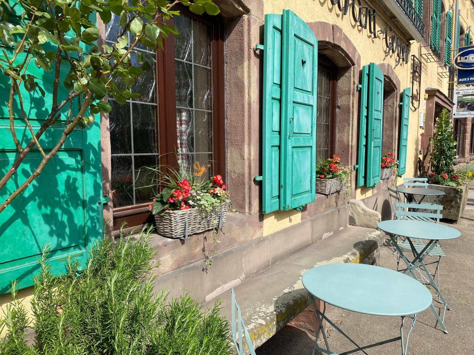 Hotel Restaurant Aux Trois Roses La Petite-Pierre Exterior photo